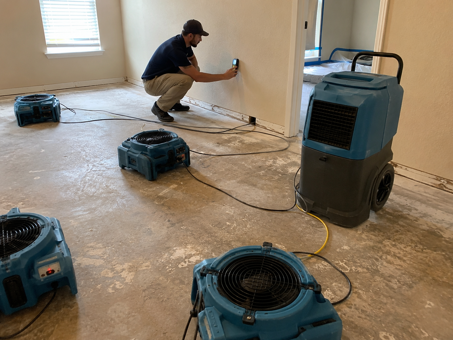 Sewage Cleanup Denver moisture control